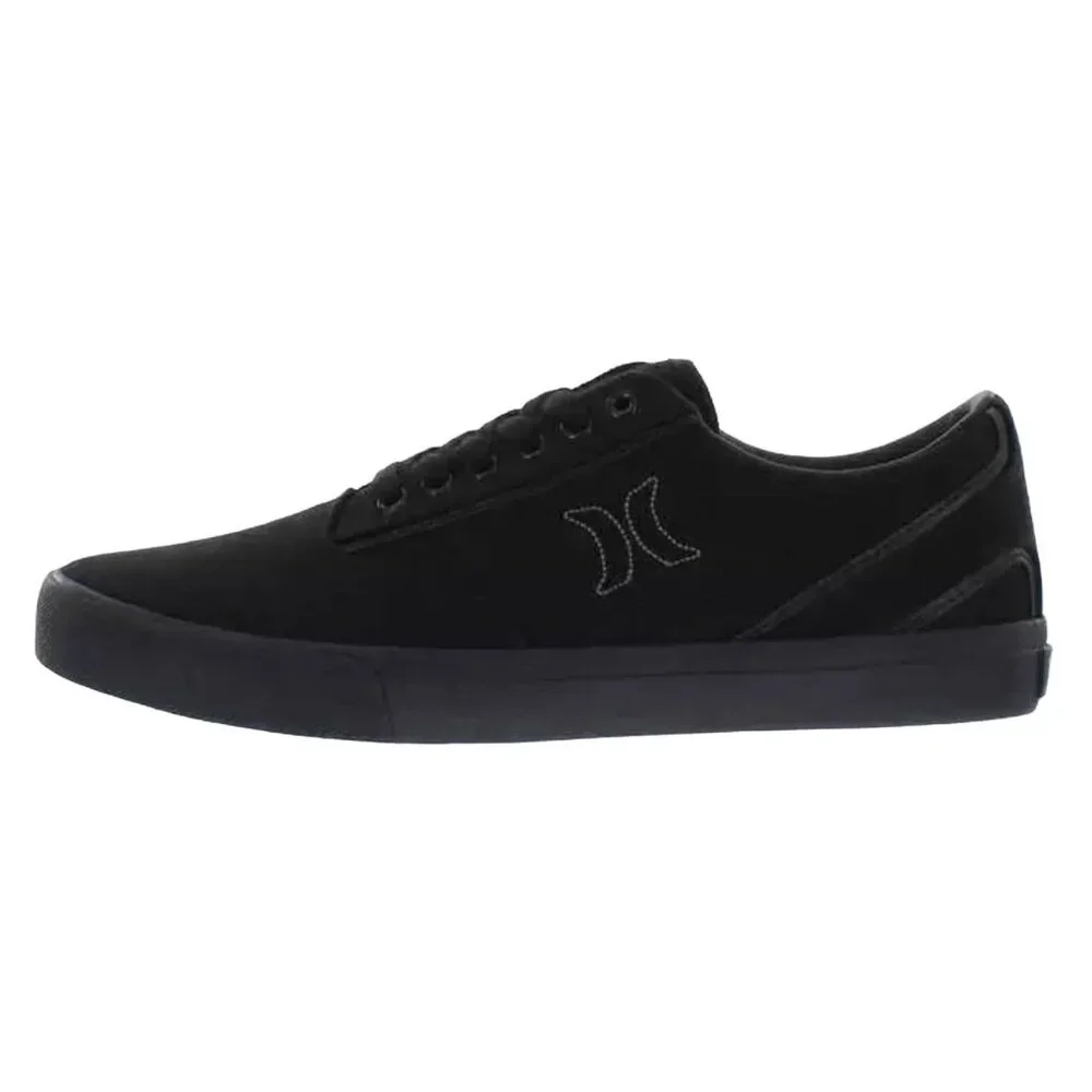 Hurley 8 Sneaker Men Arlo Canvas Lace-up Casual Shoes Classic Black Athleisure